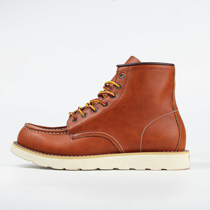 Retro Mark Head Work Boots