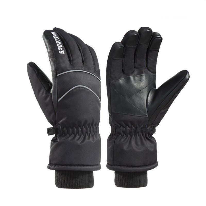 Outdoor Waterproof, Cold And Windproof Touch Screen Warm Gloves