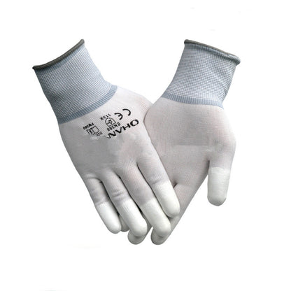 Mechanical Assembly Fingertip Coated Wear-resistant Labor Gloves