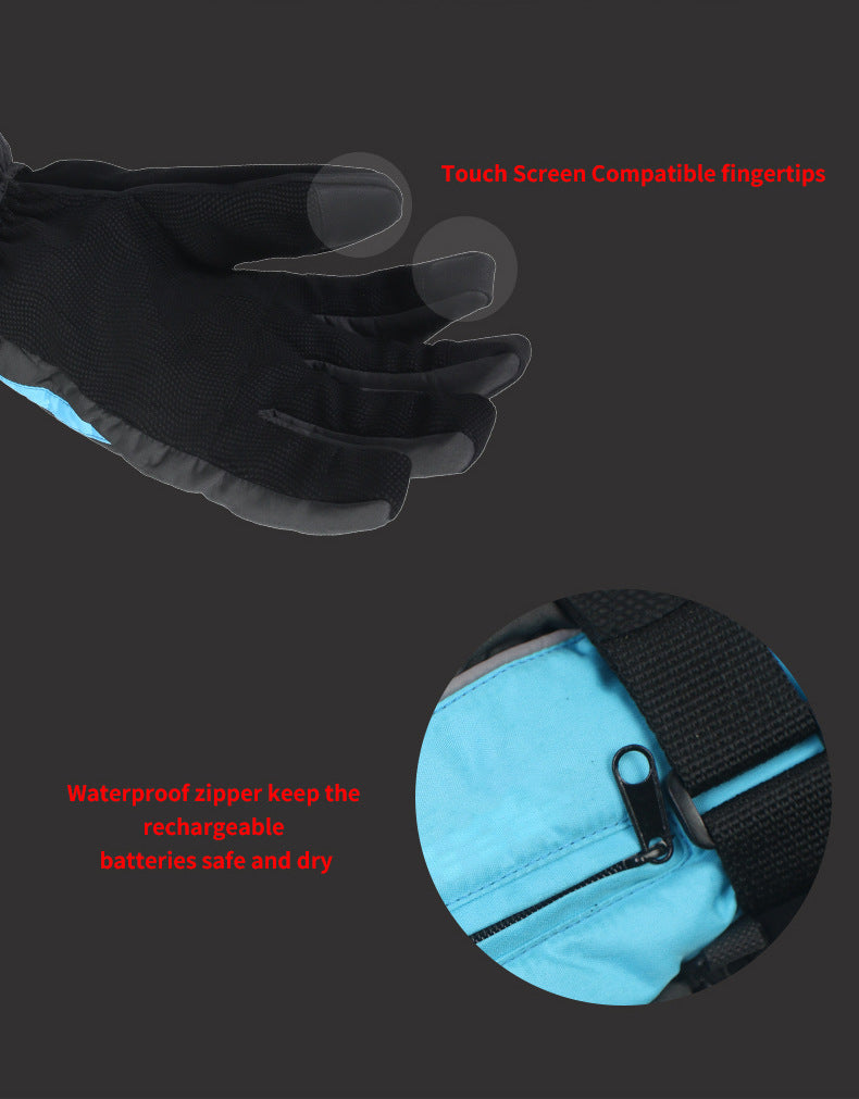 Intelligent Rechargeable Heating Gloves
