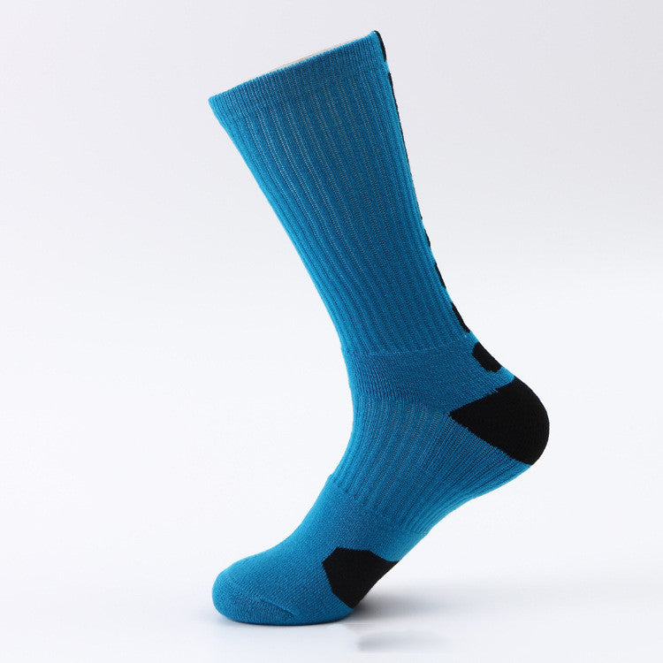 Classic High-top Towel Bottom Socks / Thickened And Non-slip