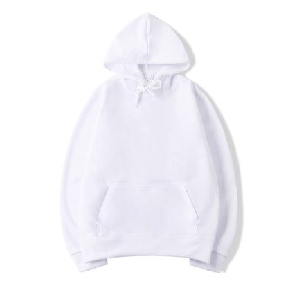 Standard Hooded Long Sleeve Solid Sweatshirt