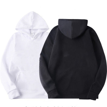 Standard Hooded Long Sleeve Solid Sweatshirt