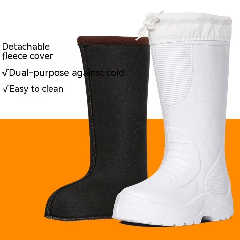 Fleece-lined EVA Foam Snow Boots