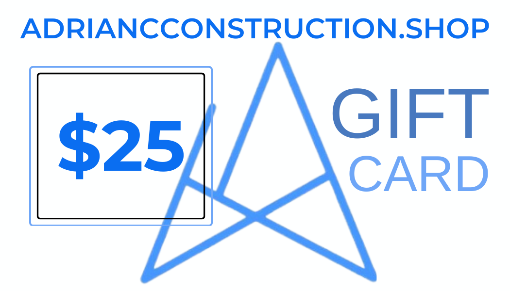 AdrianCConstruction Gift Card