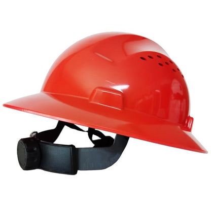 Full Brim Hard Hat with Vent/ Construction Helmet