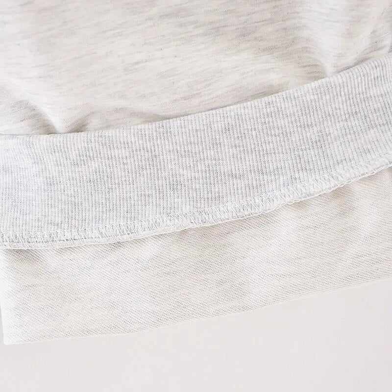 Cotton Sweat-shirt With Long Sleeves / Cartoon O-neck Top