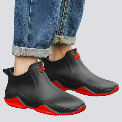 New Rain Boots Short Tube Outdoor Waterproof