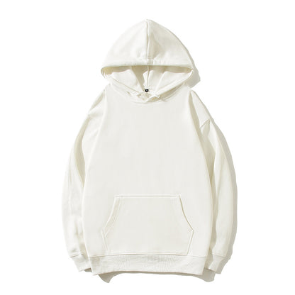 Loose Hooded Pullover Sweatershirt