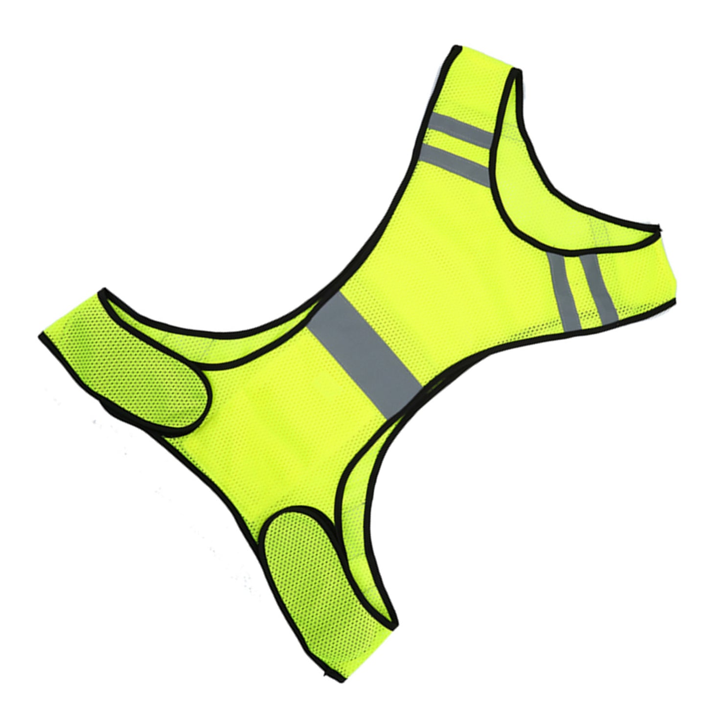 High Visibility Reflective Safety Vest Adjustable Waist