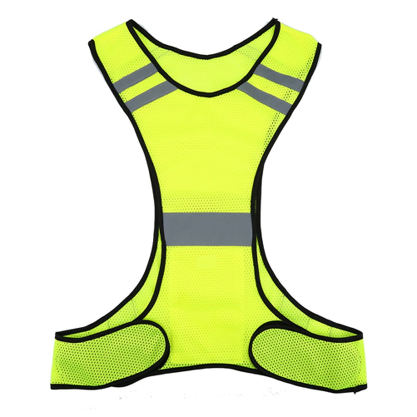 High Visibility Reflective Safety Vest Adjustable Waist