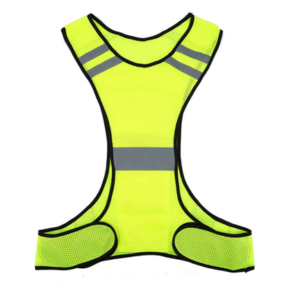 High Visibility Reflective Safety Vest Adjustable Waist