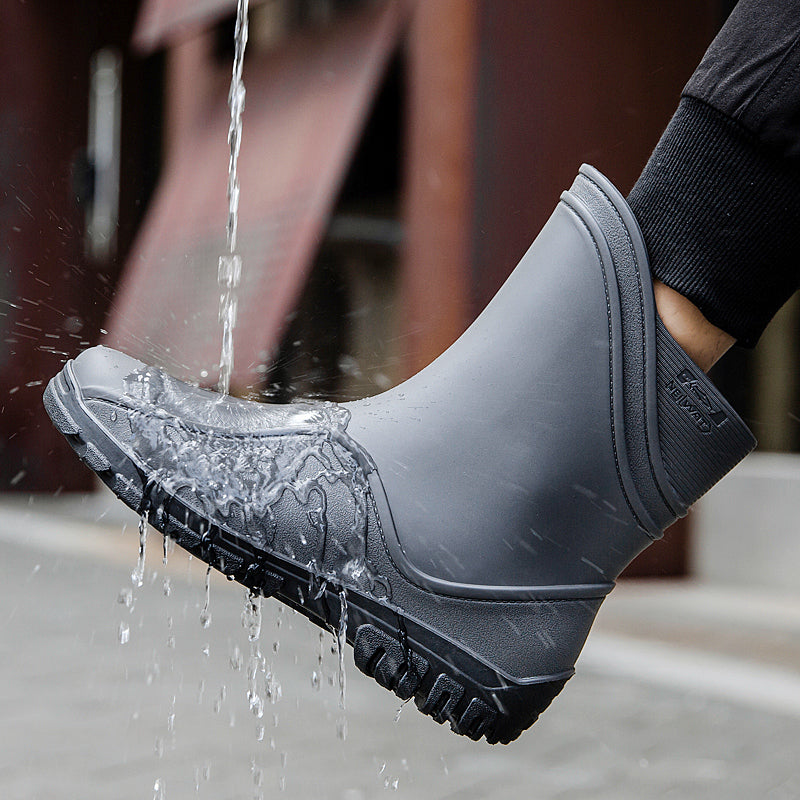 Outdoor Mid-tube Waterproof Rain Boots