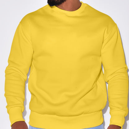 Solid Color Loose Casual Sweatshirt