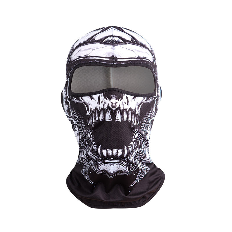 Outdoor Full Face Windproof Character Mask