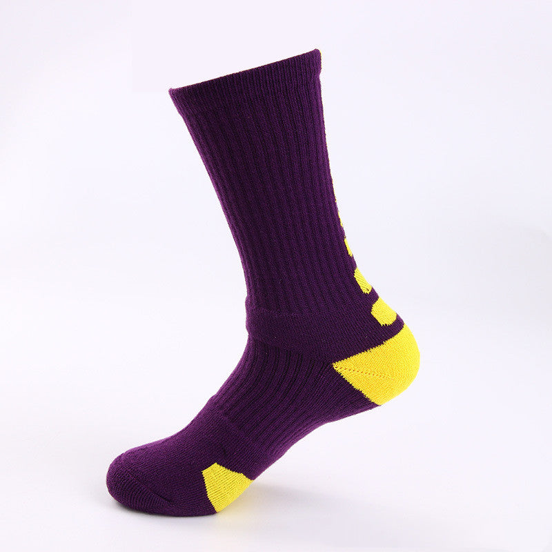 Classic High-top Towel Bottom Socks / Thickened And Non-slip