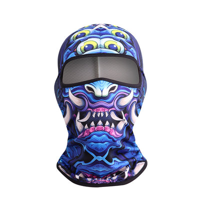 Outdoor Full Face Windproof Character Mask