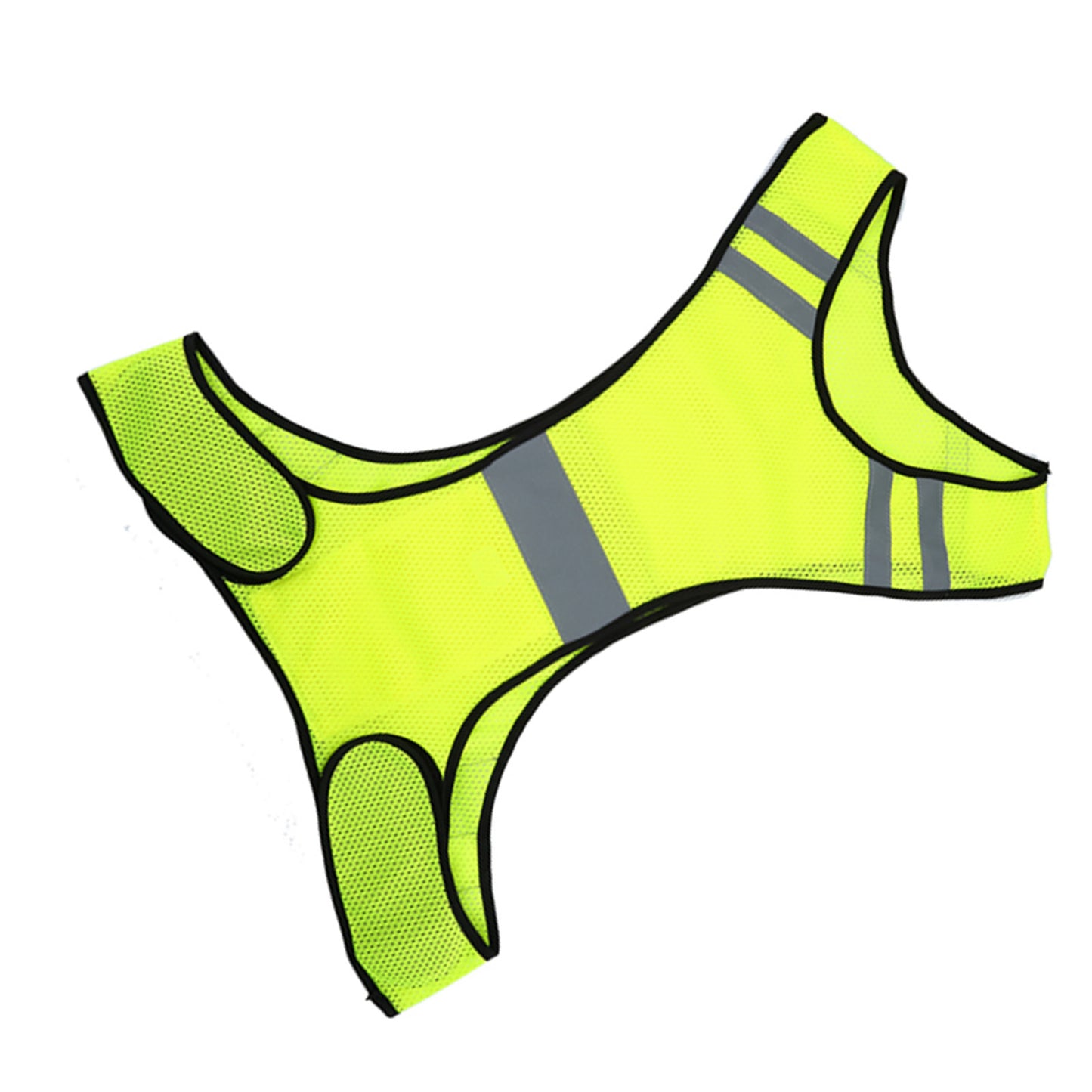 High Visibility Reflective Safety Vest Adjustable Waist