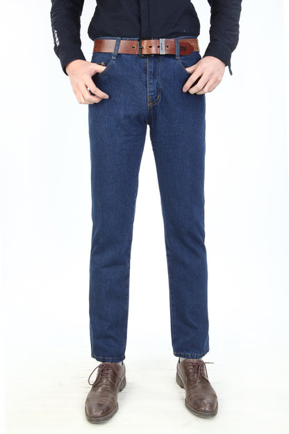 Men Jeans Straight-leg Work Pants