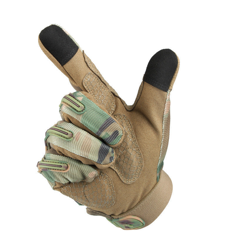 Outdoor Sports Anti Collision Full Finger Gloves