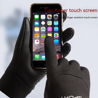 Waterproof Winter Fleece-lined Thermal Touch Screen Gloves