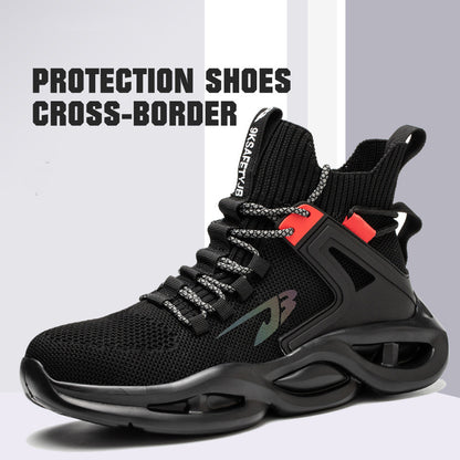 Men's And Women's Steel Toe Anti-piercing Anti-skid Safety Shoes