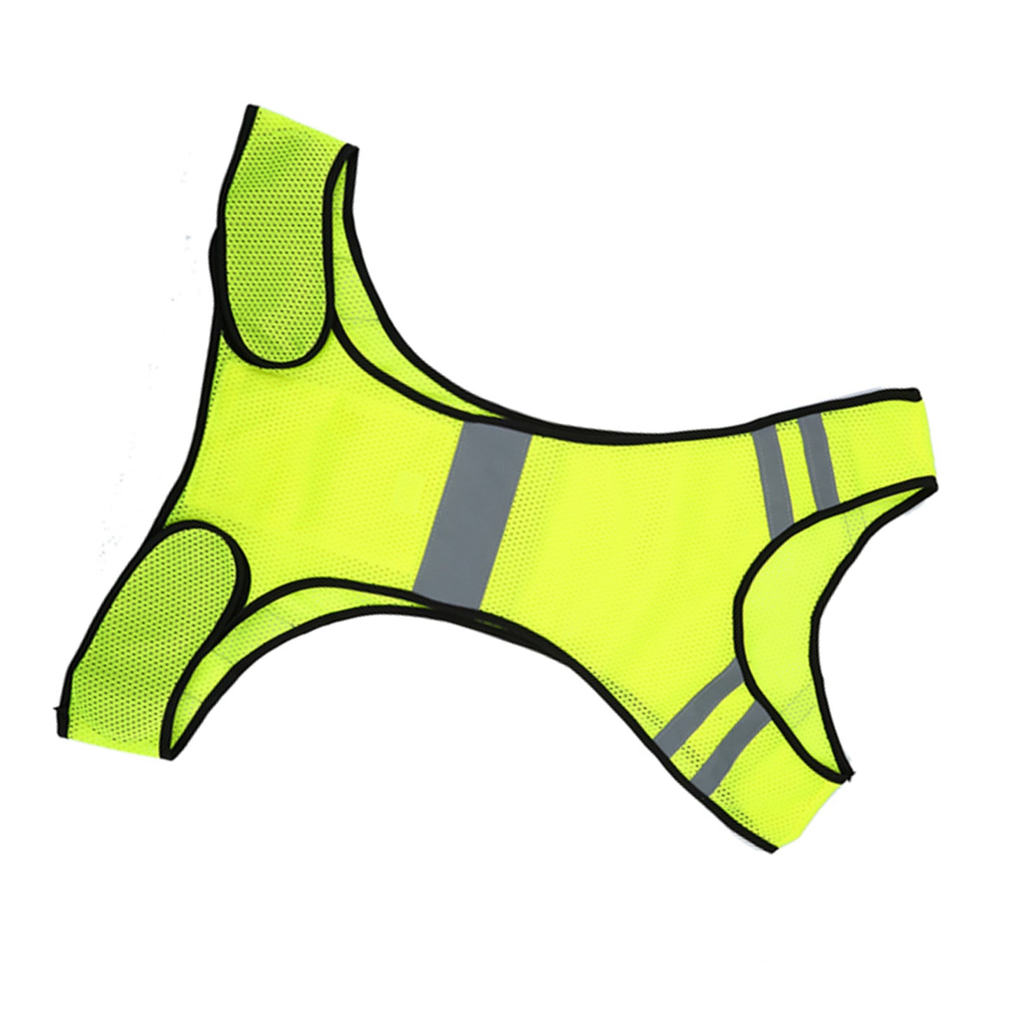 High Visibility Reflective Safety Vest Adjustable Waist
