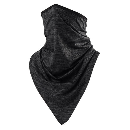 Ice Silk Mask Half Face And Neck Protection Triangular Binder