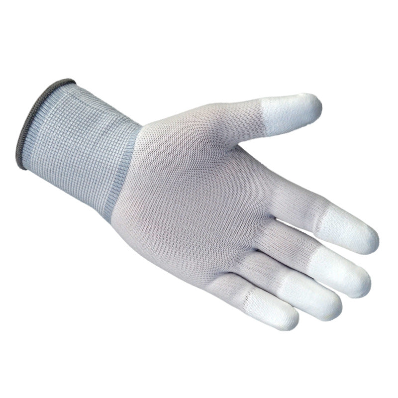 Mechanical Assembly Fingertip Coated Wear-resistant Labor Gloves