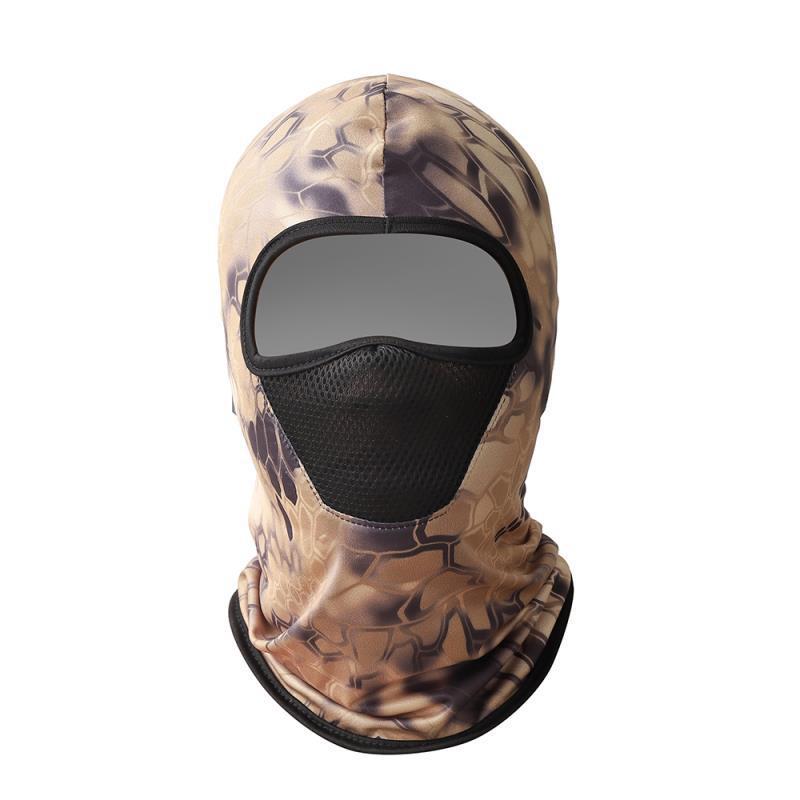 Silk Sunscreen Headgear/ Mesh Face Mask