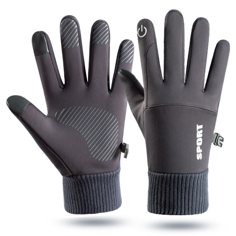 Plus Velvet Warm Sports Riding Gloves