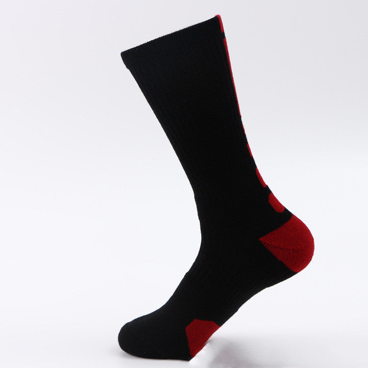 Classic High-top Towel Bottom Socks / Thickened And Non-slip