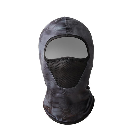 Silk Sunscreen Headgear/ Mesh Face Mask