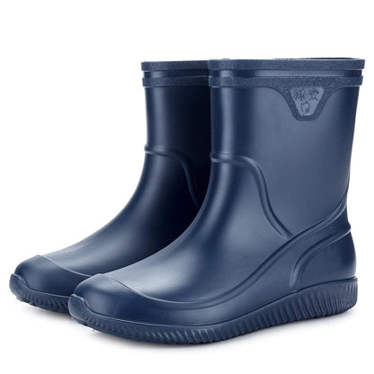 Mid-Tube Rain Boots