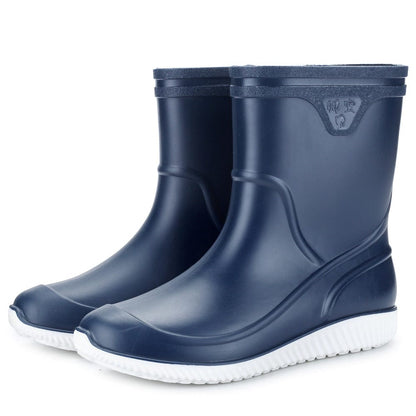 Mid-Tube Rain Boots