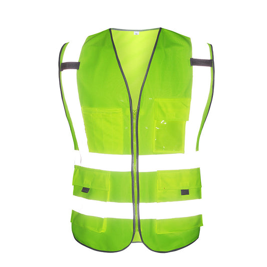 Multi-pocket Construction Reflective Vest