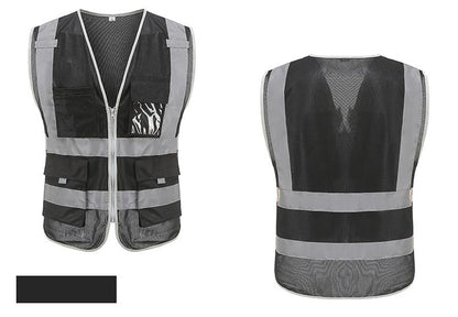 Multi-pocket Construction Reflective Vest