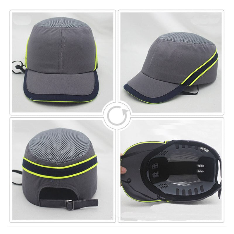 Hard Inner Shell Protective Baseball Cap / Head Protection