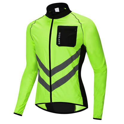 High Visibility MultiFunction  Windproof Quick Dry Rain Coat And Windbreaker