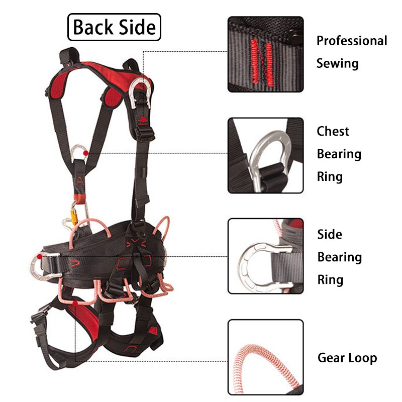 Construction Safety Full Body Harness / Fall Protection Gear