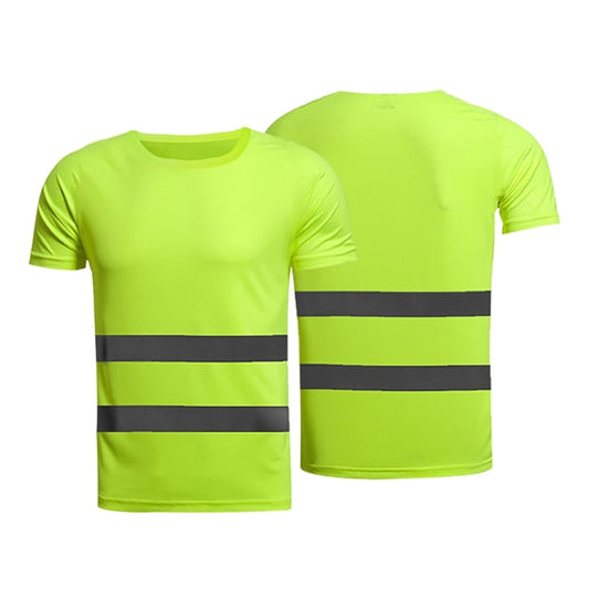 Reflective High Visibility Safety Work Shirt for Summer