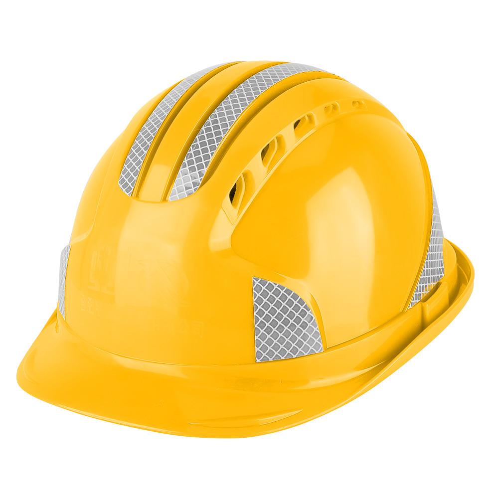 Hard Hat With Reflective Stripe Safety Helmet