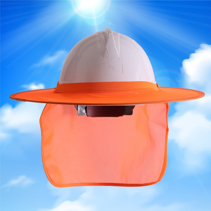 Hard Hat Visor, Sun Shade and Neck Shield / Summer Sun Protection