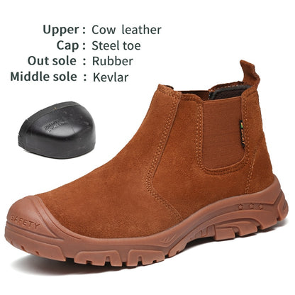 Composite Fiber Toe / Leather Work Boot