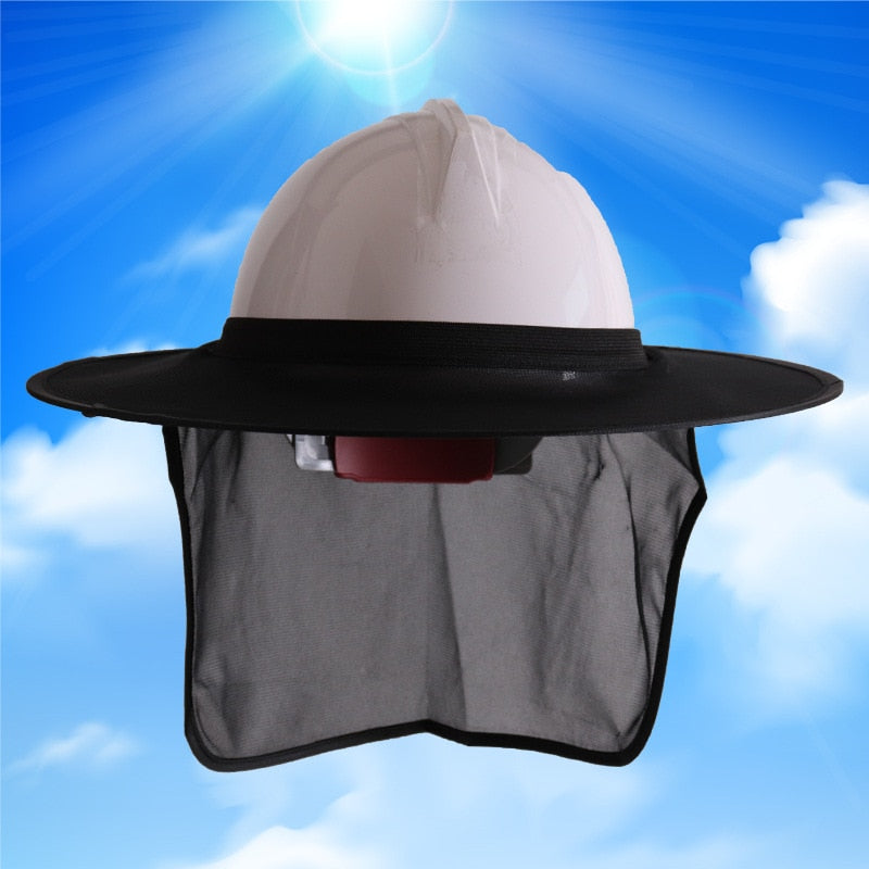 Hard Hat Visor, Sun Shade and Neck Shield / Summer Sun Protection