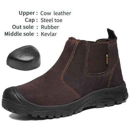 Composite Fiber Toe / Leather Work Boot