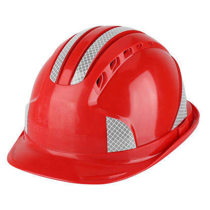 Hard Hat With Reflective Stripe Safety Helmet