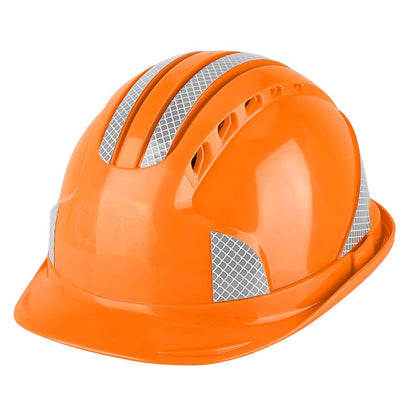 Hard Hat With Reflective Stripe Safety Helmet