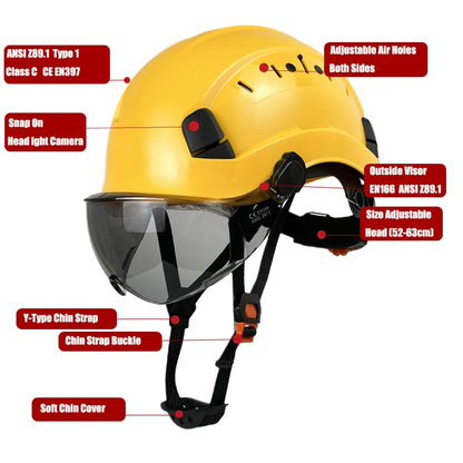 Hard Hat With Goggles