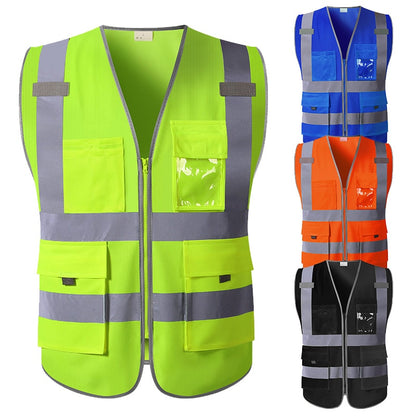 High Visibility Reflective Safety Vest